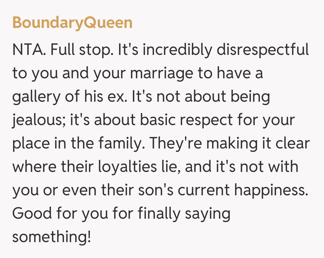 Comentariu de la BoundaryQueen