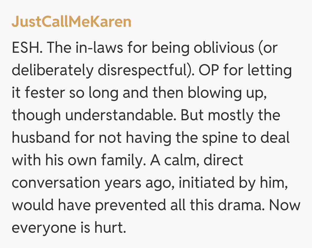 Comentariu de la JustCallMeKaren