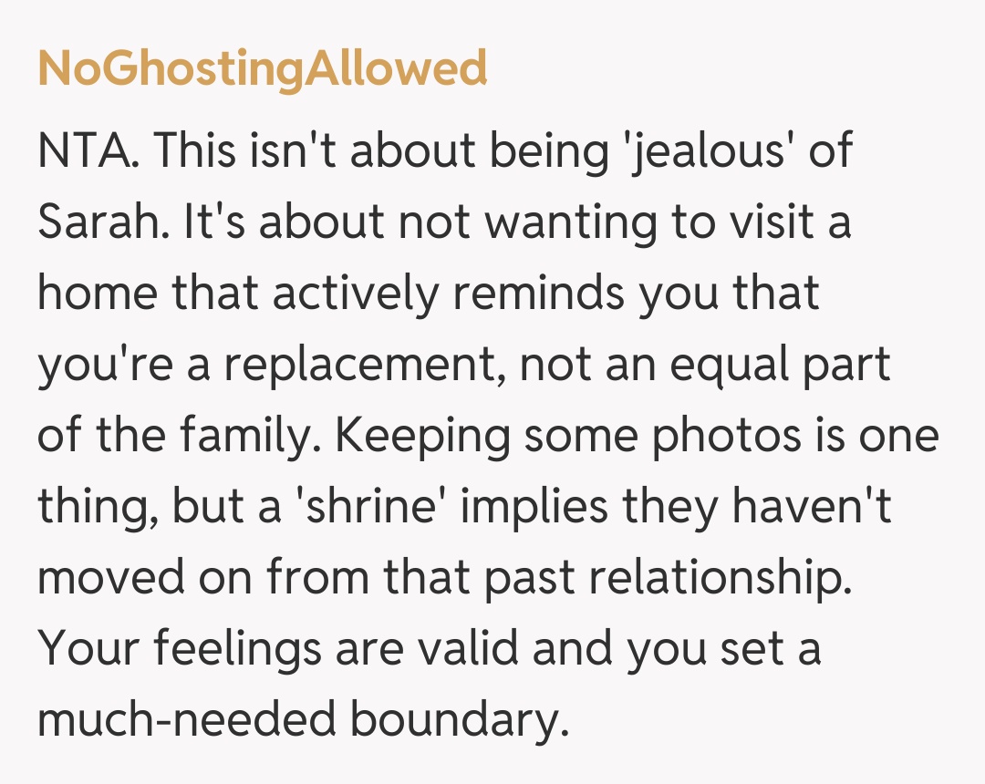 Comentariu de la NoGhostingAllowed