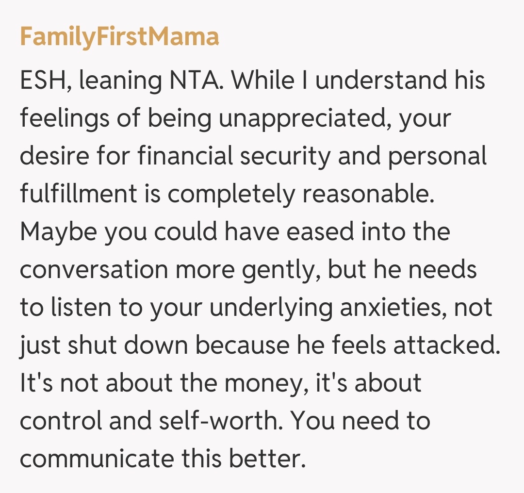 Comentariu de la FamilyFirstMama