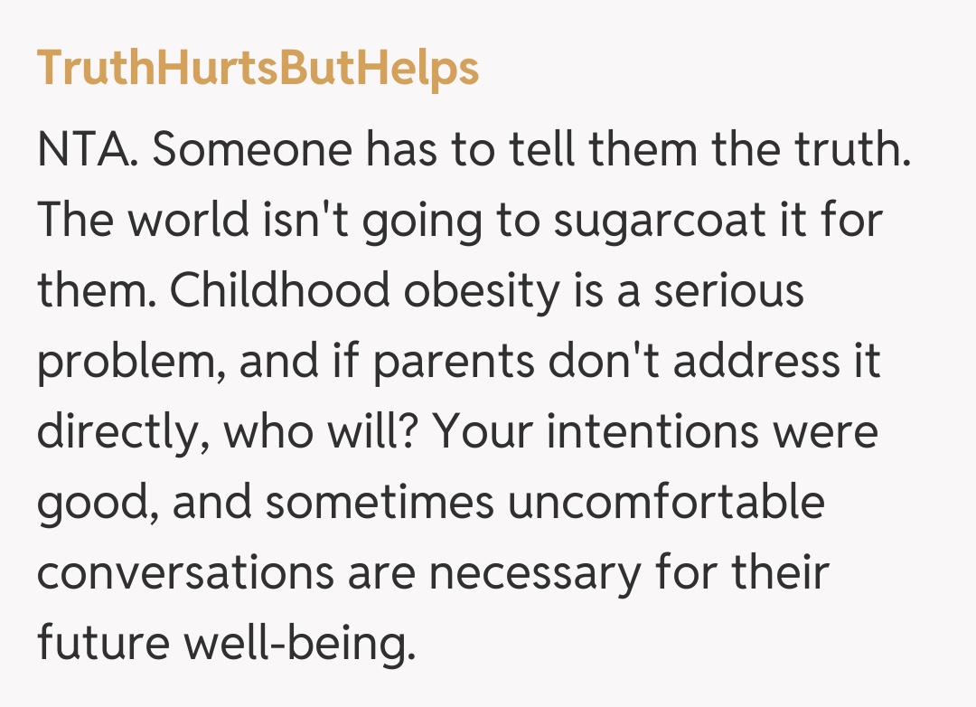 Comentariu de la TruthHurtsButHelps