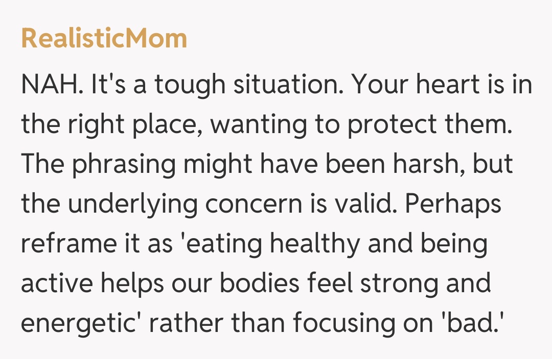 Comentariu de la RealisticMom