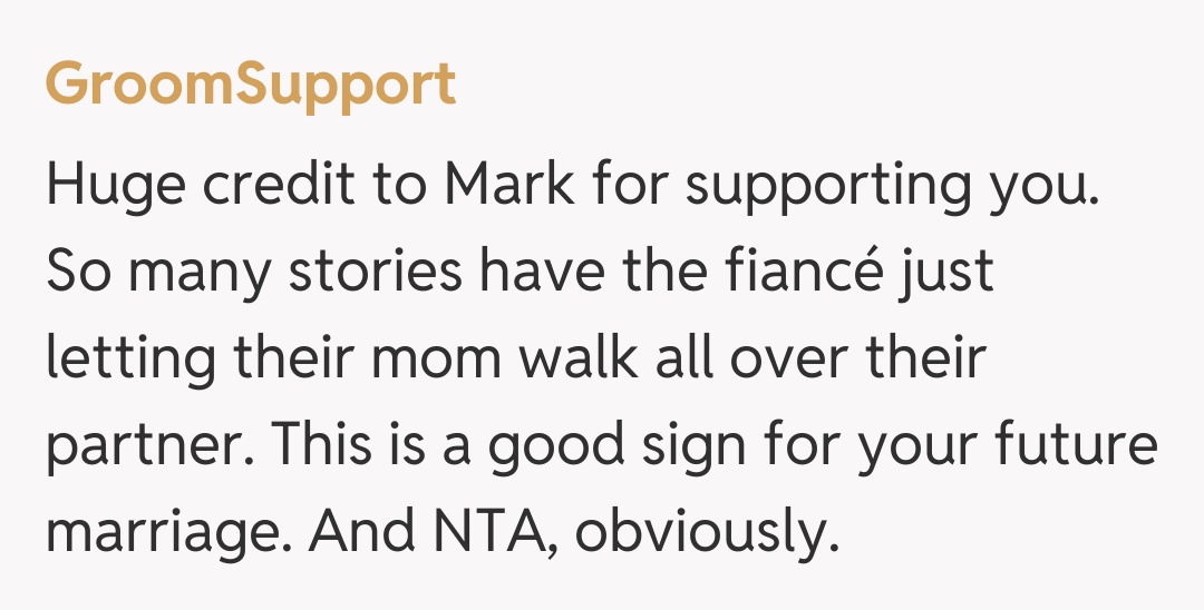 Comentariu de la GroomSupport