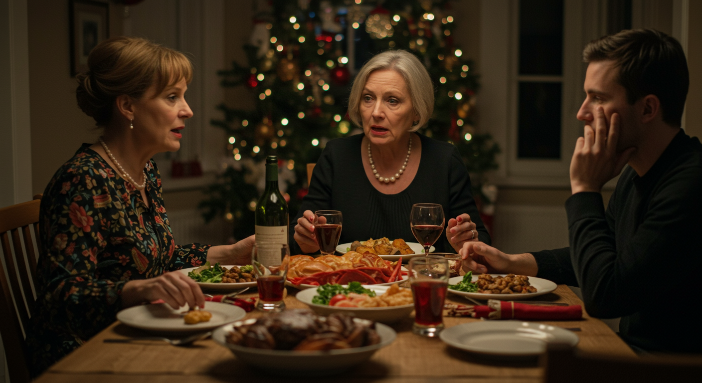 AITA for telling my MIL to shut the F up during Christmas dinner?