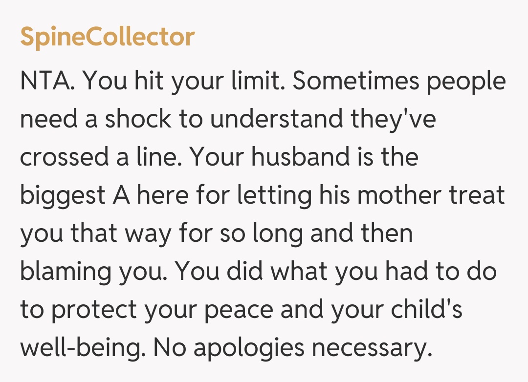 Comentariu de la SpineCollector