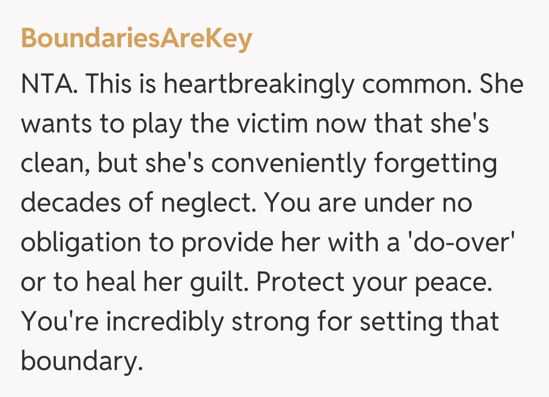 Comentariu de la BoundariesAreKey