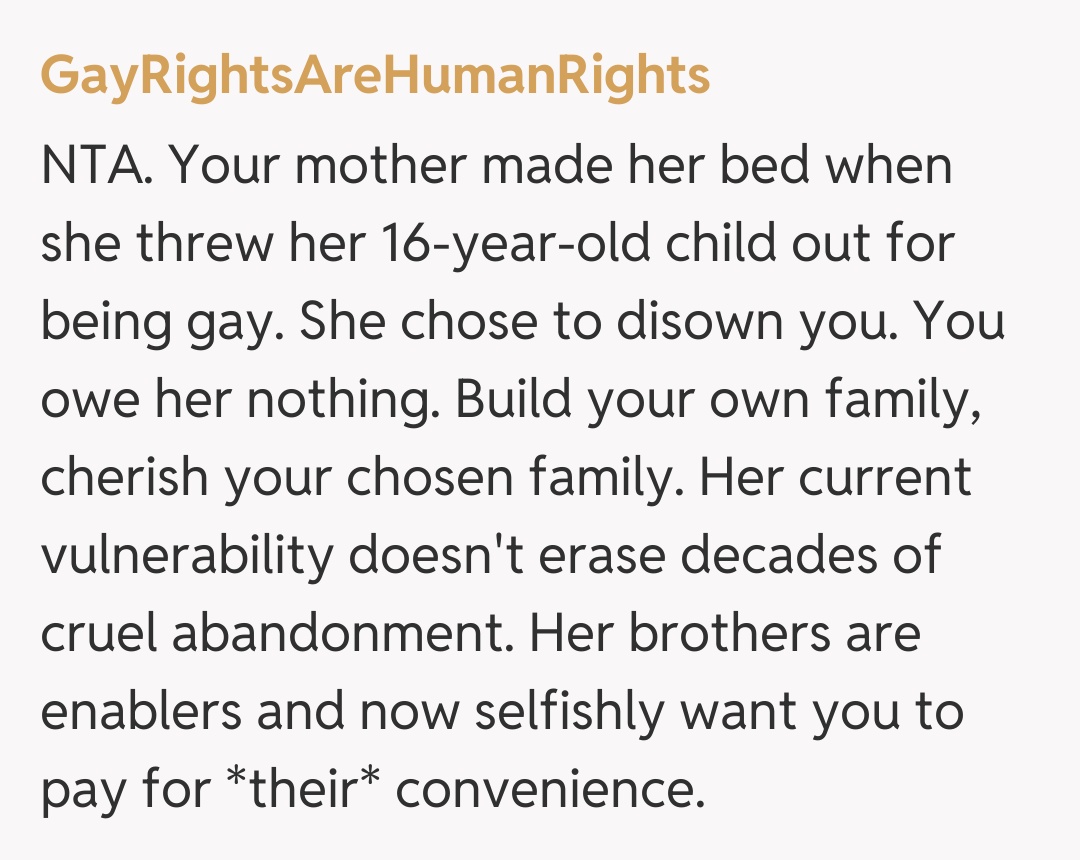 Comentariu de la GayRightsAreHumanRights