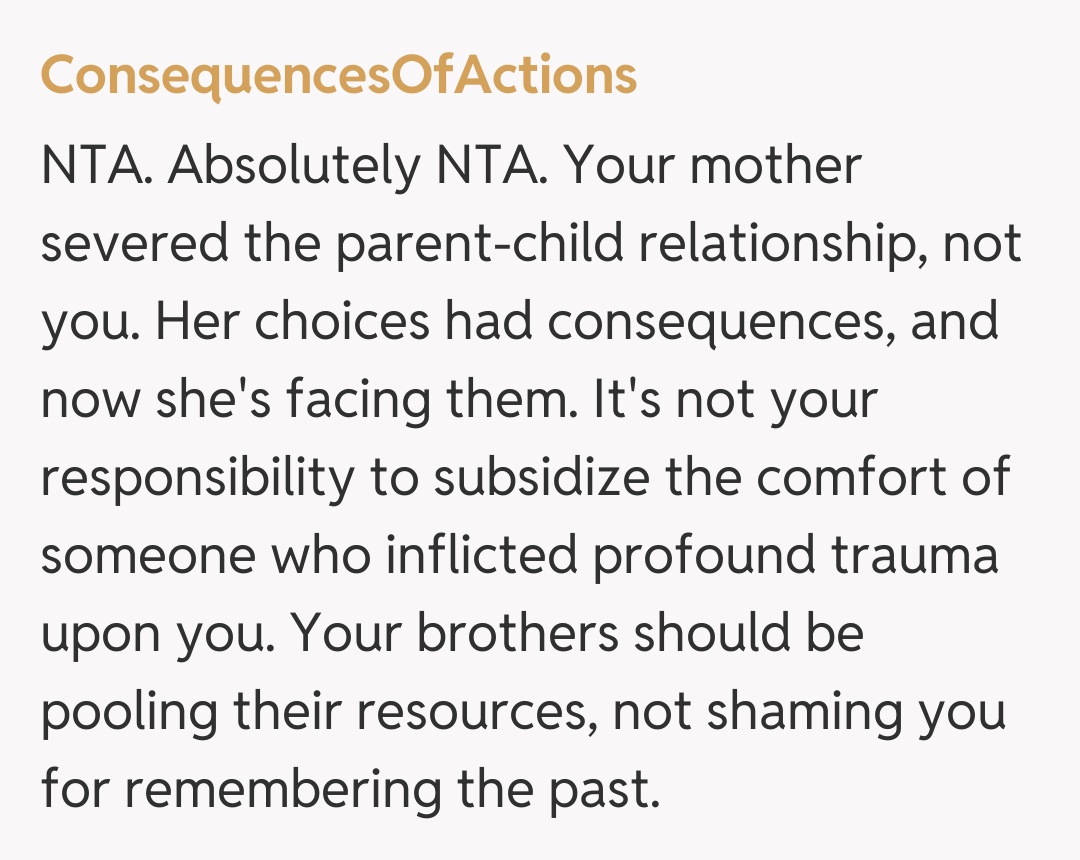 Comentariu de la ConsequencesOfActions