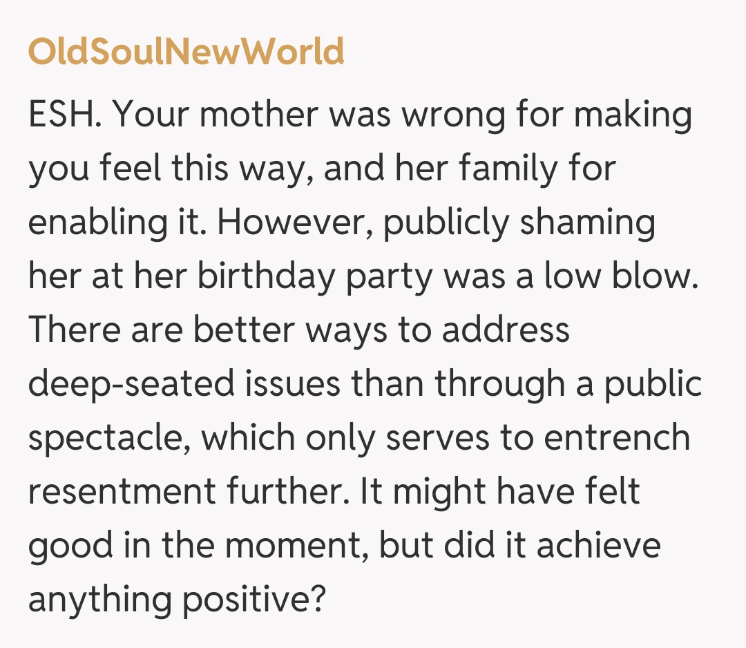Comentariu de la OldSoulNewWorld