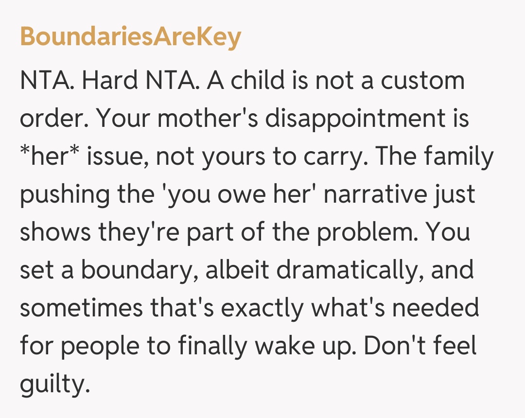 Comentariu de la BoundariesAreKey