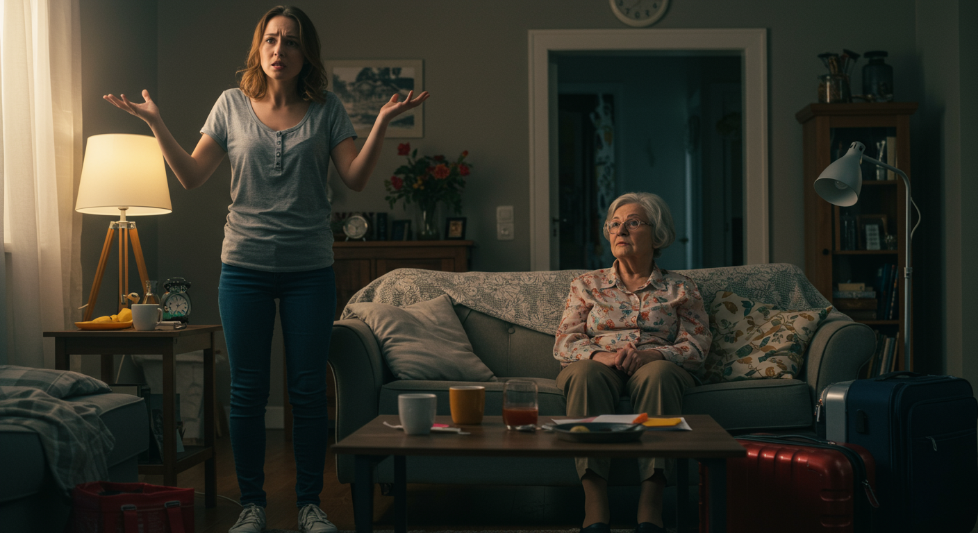 AITA for telling my mom she was an unwanted guest?