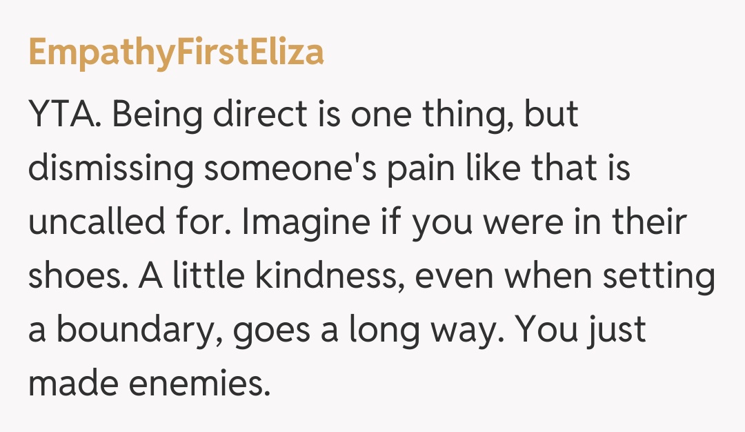 Comentariu de la EmpathyFirstEliza