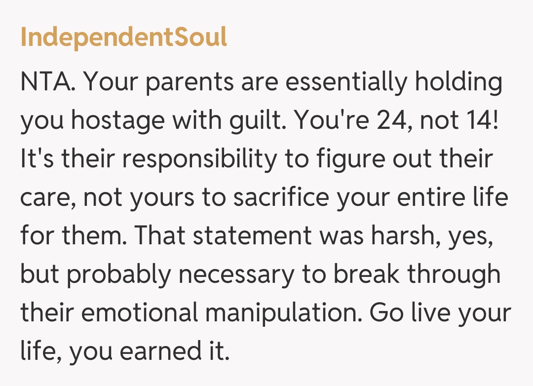 Comentariu de la IndependentSoul