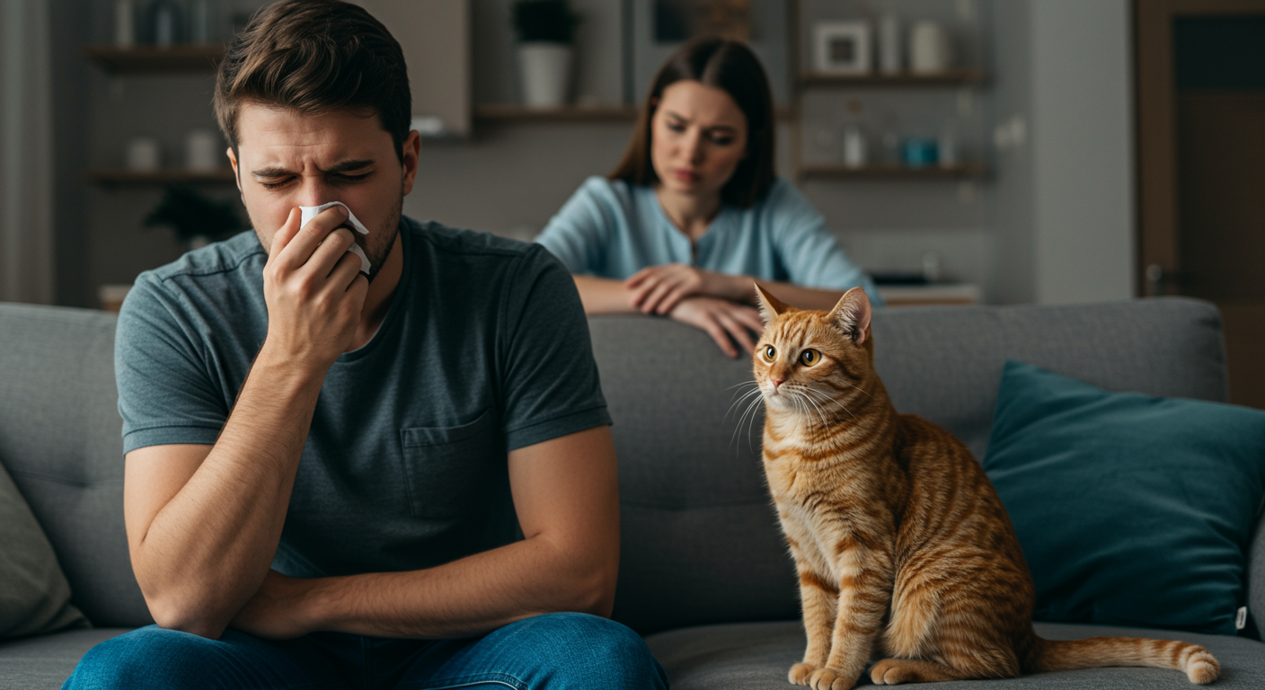 AITA for telling my partner their cat is triggering my allergies and asking them to rehome it?