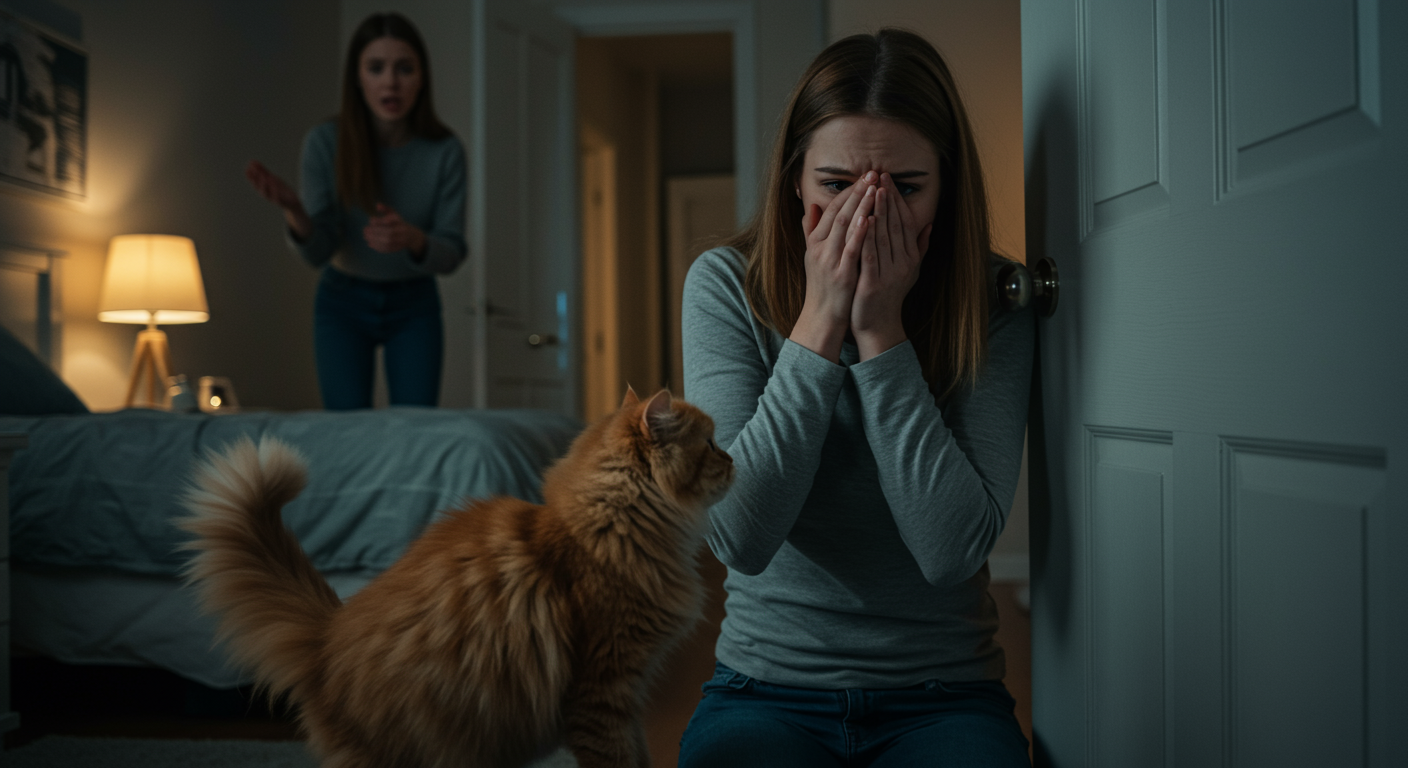 AITA for telling my roommate her cat is not allowed in my bedroom anymore?