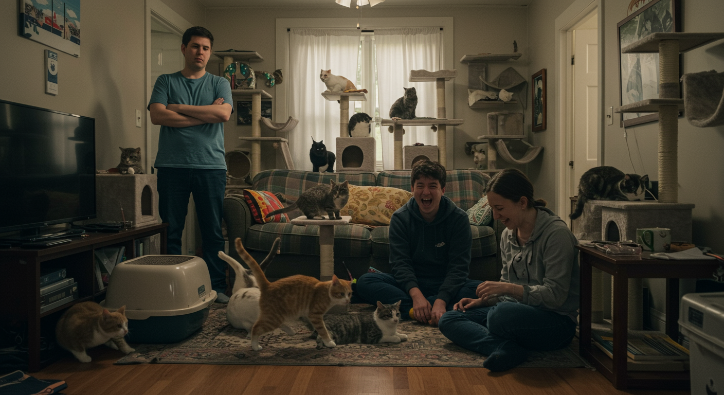 AITA for telling my roommate she can’t keep 7 rescue cats in our one-bedroom apartment?