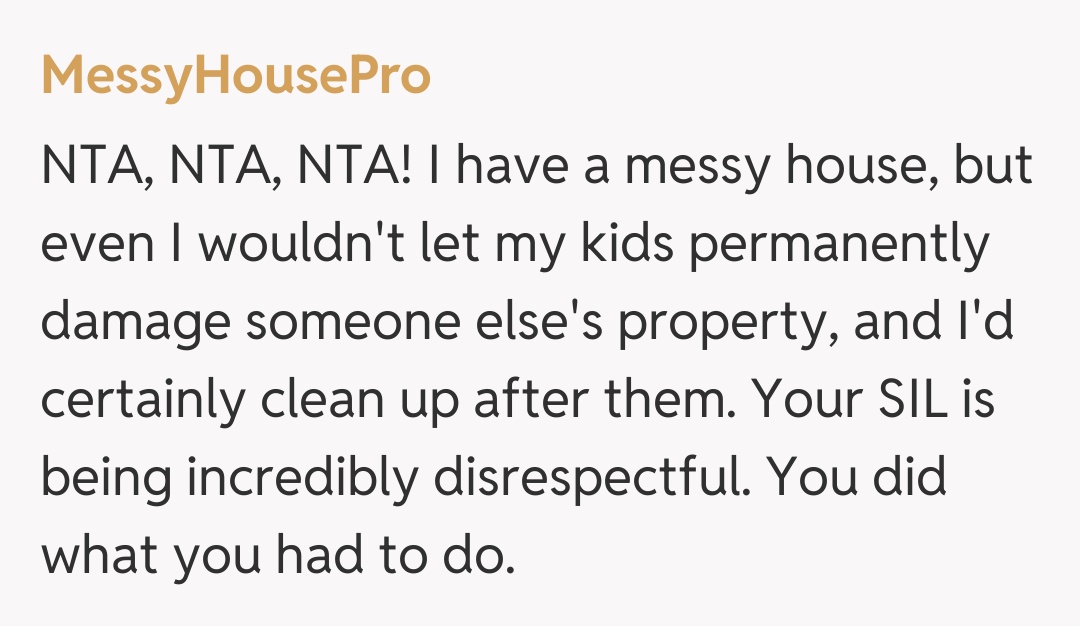 Comentariu de la MessyHousePro