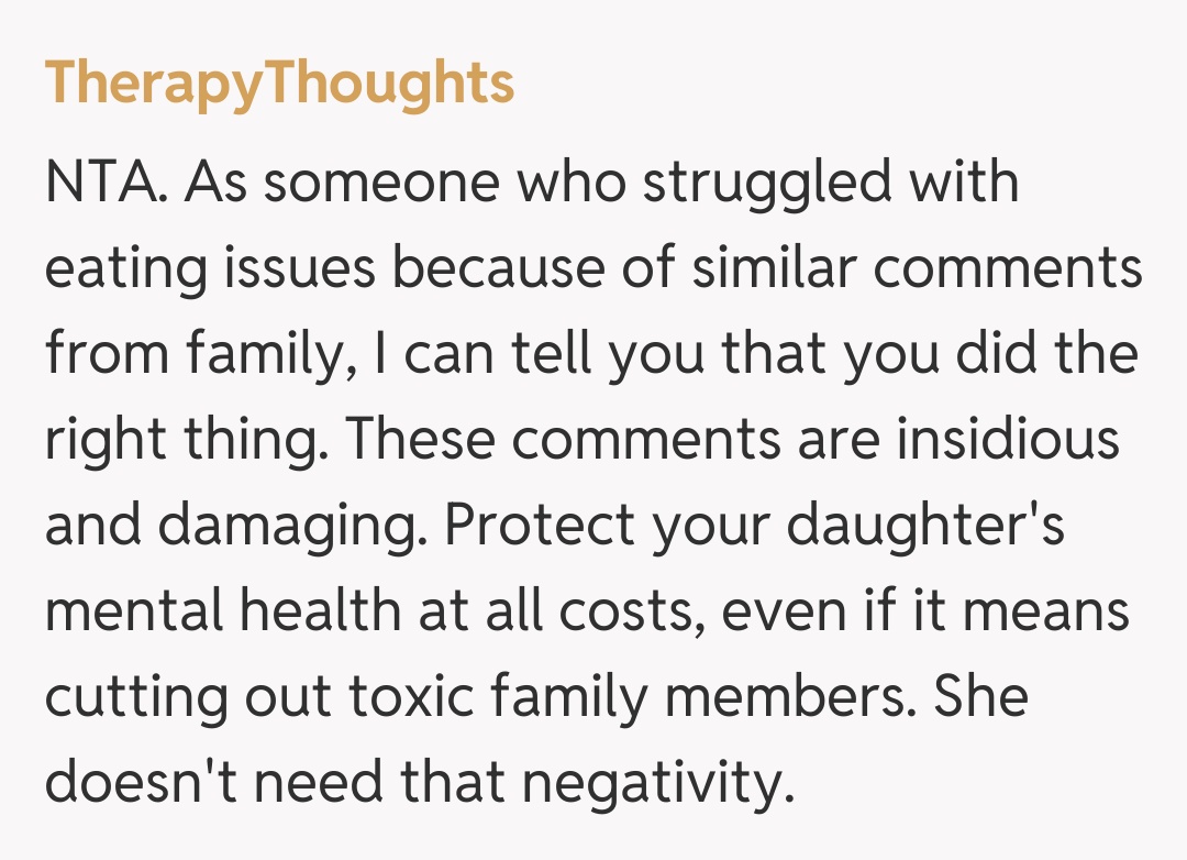 Comentariu de la TherapyThoughts