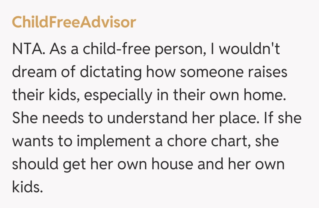 Comentariu de la ChildFreeAdvisor