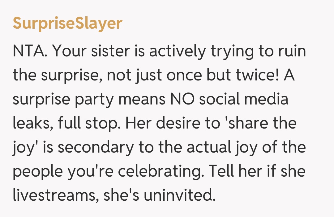 Comentariu de la SurpriseSlayer