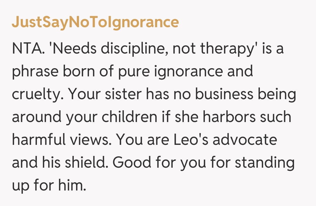 Comentariu de la JustSayNoToIgnorance