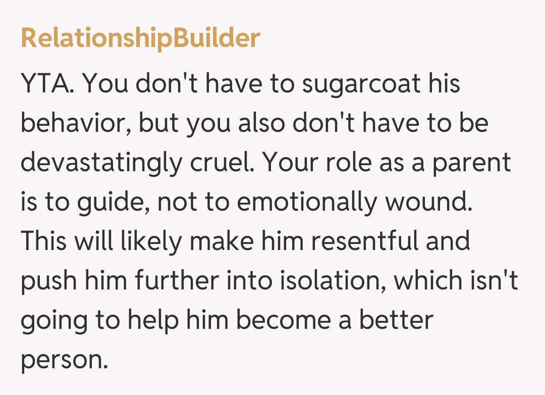 Comentariu de la RelationshipBuilder