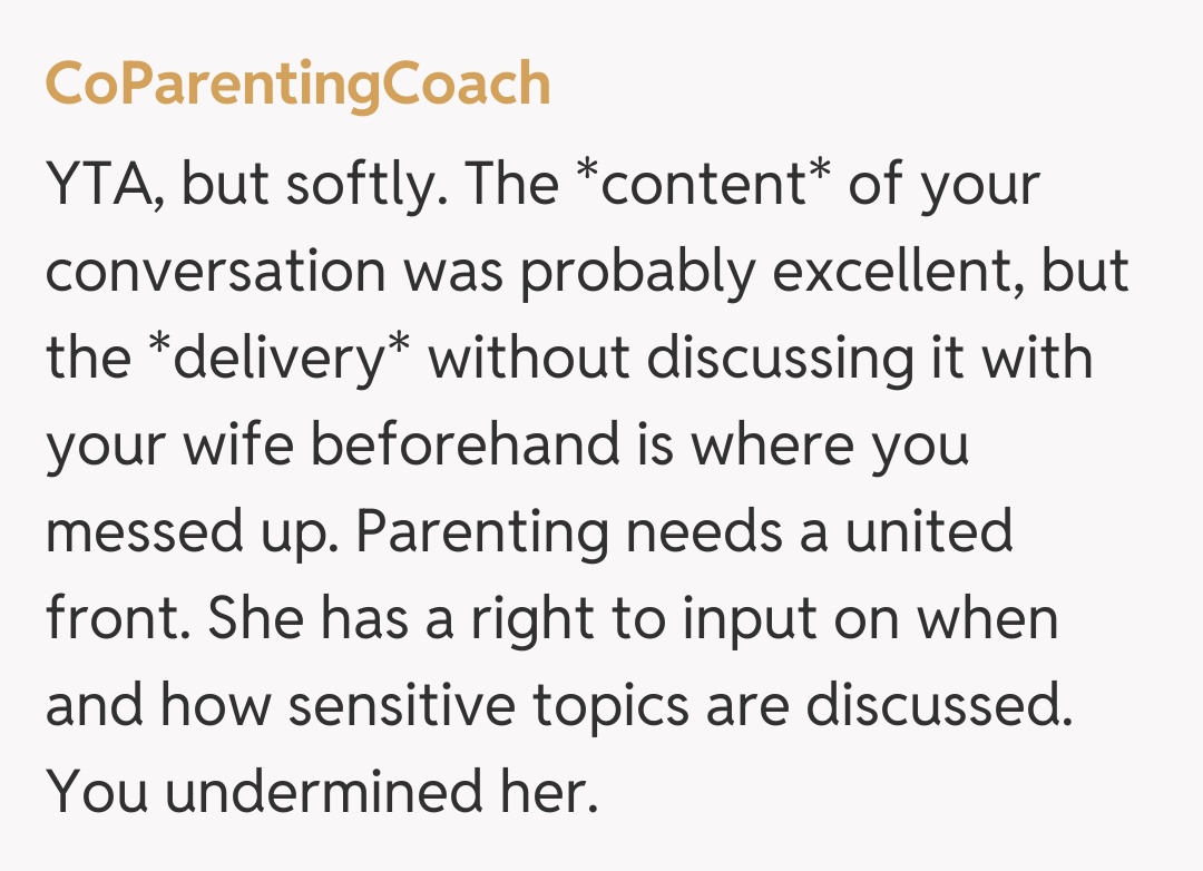 Comentariu de la CoParentingCoach
