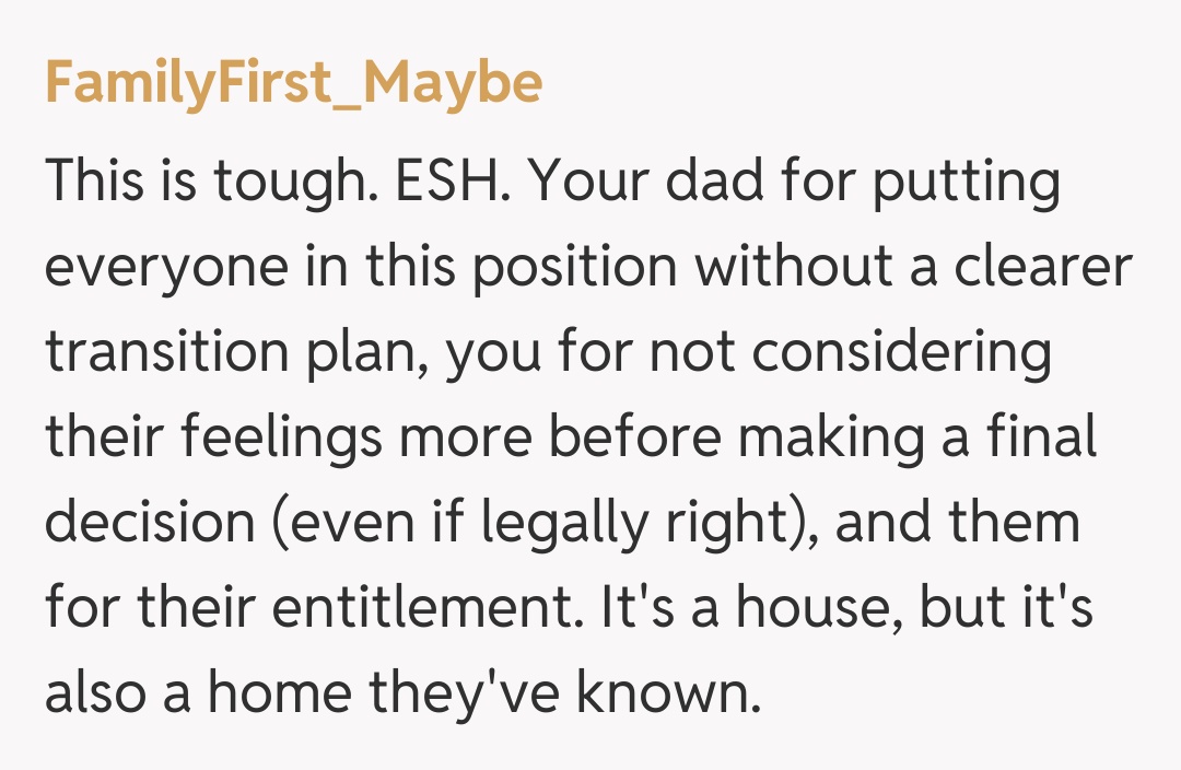 Comentariu de la FamilyFirst_Maybe