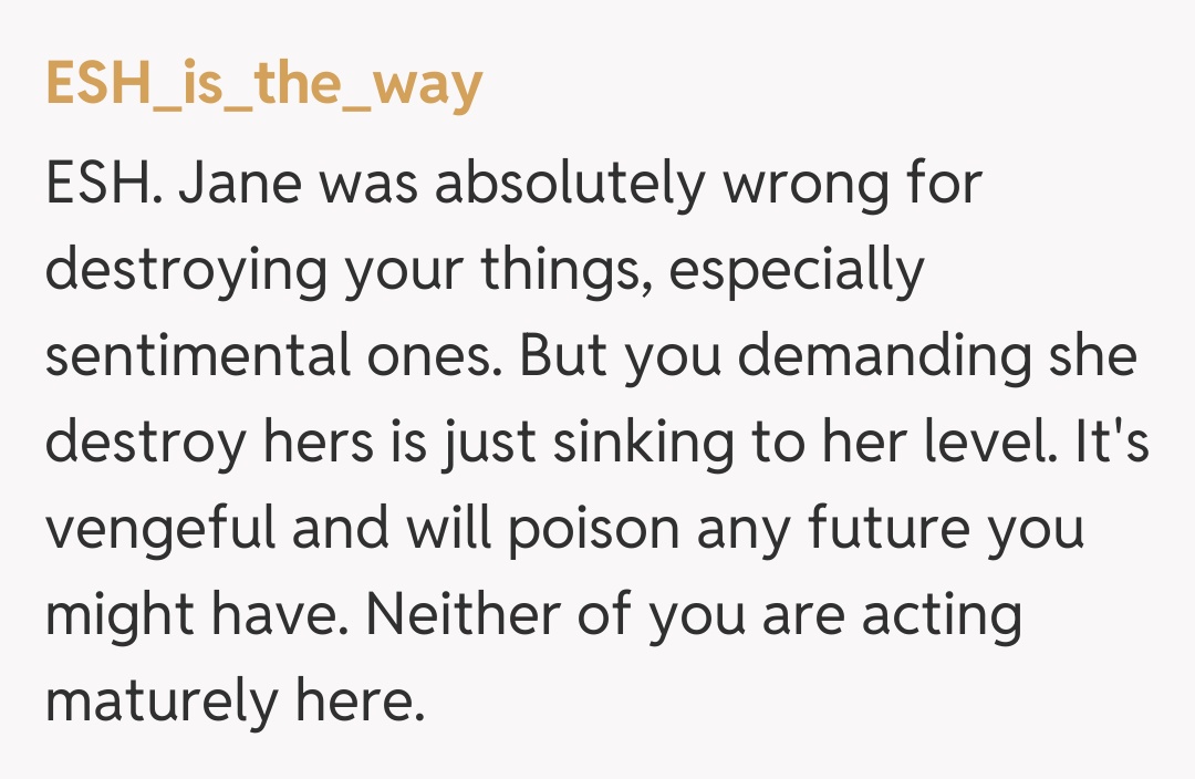 Comentariu de la ESH_is_the_way