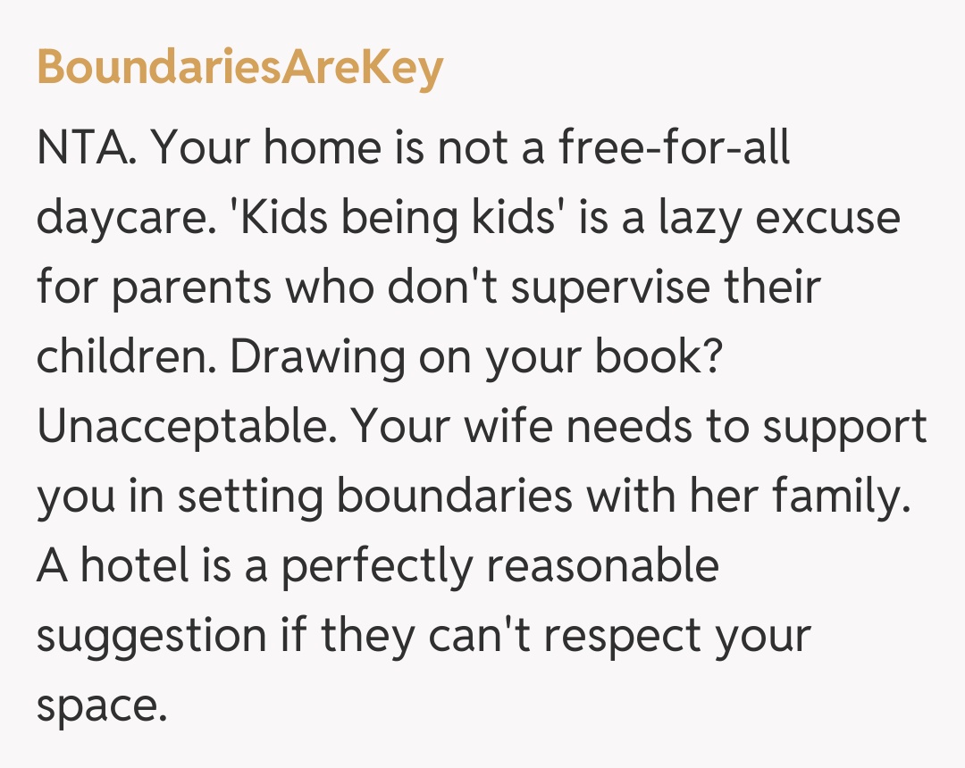 Comentariu de la BoundariesAreKey