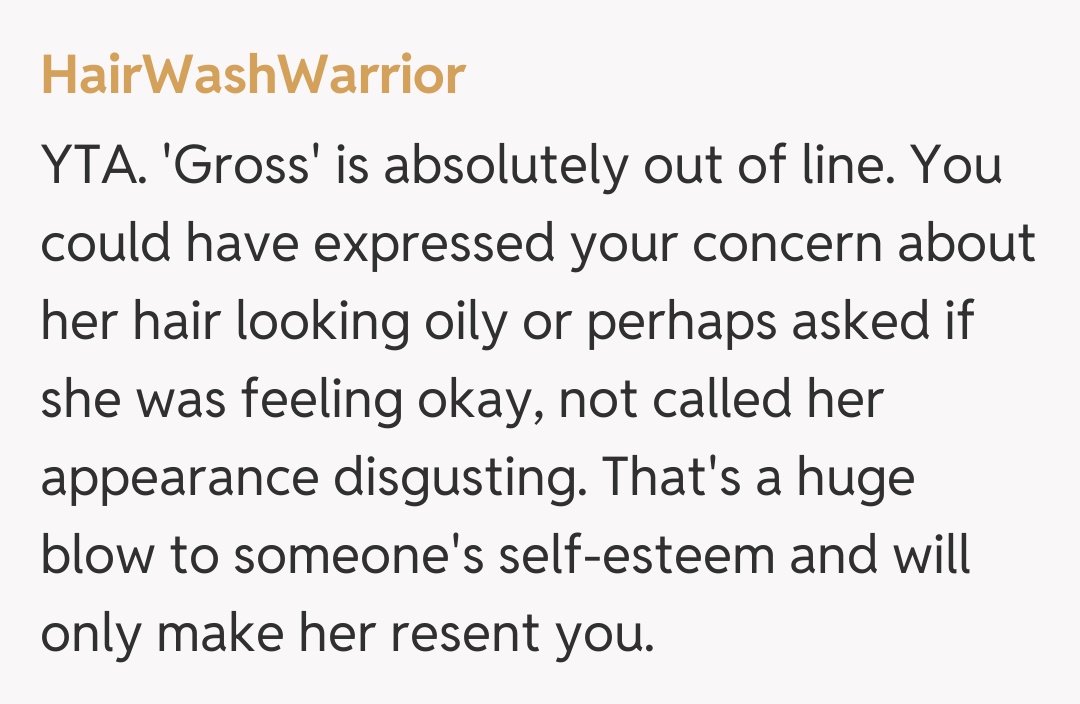 Comentariu de la HairWashWarrior