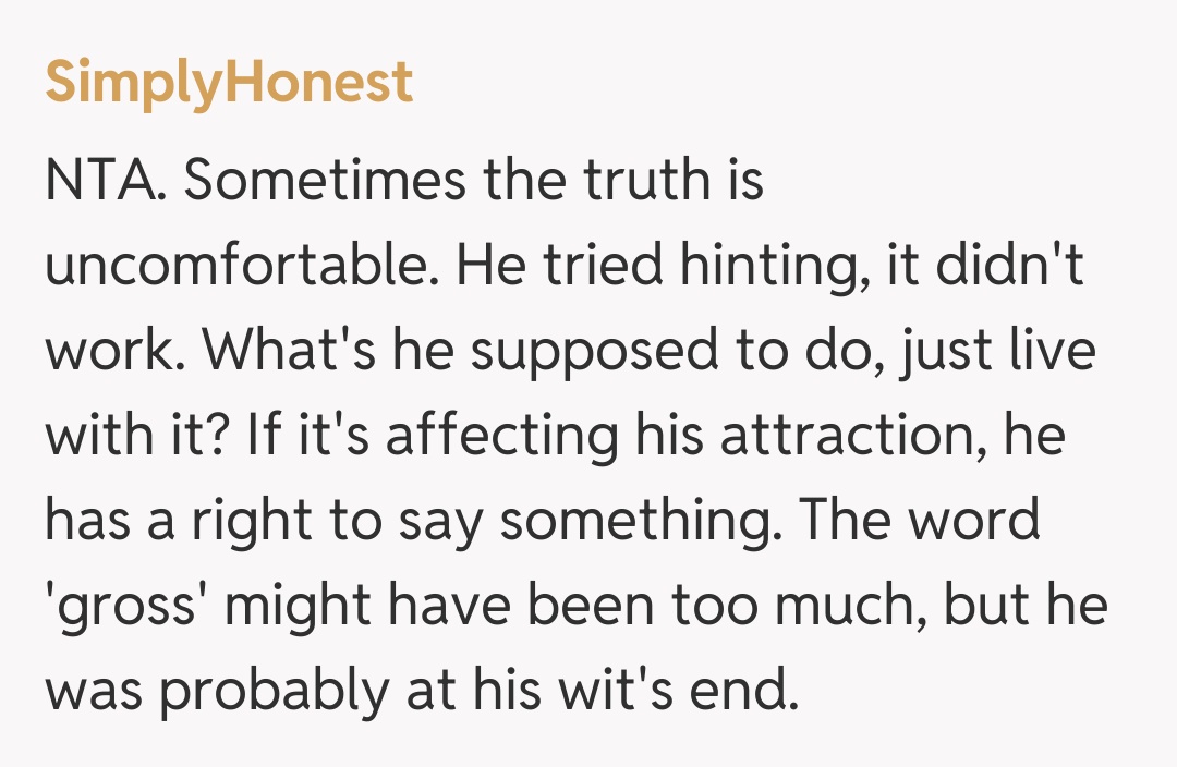 Comentariu de la SimplyHonest