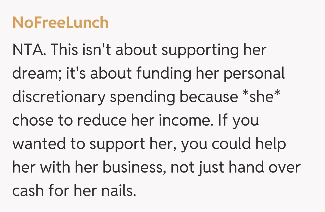Comentariu de la NoFreeLunch