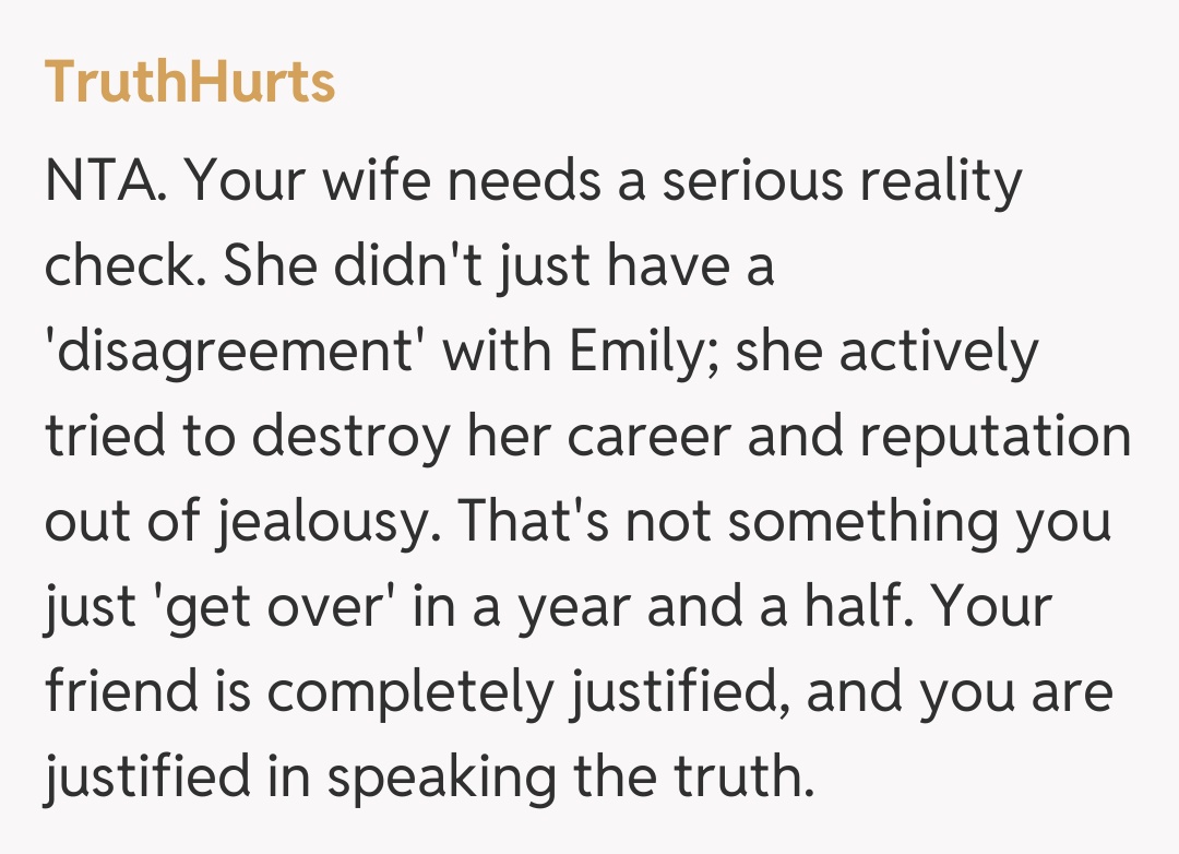 Comentariu de la TruthHurts