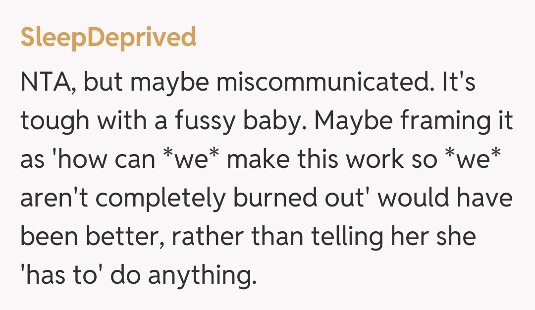 Comentariu de la SleepDeprived