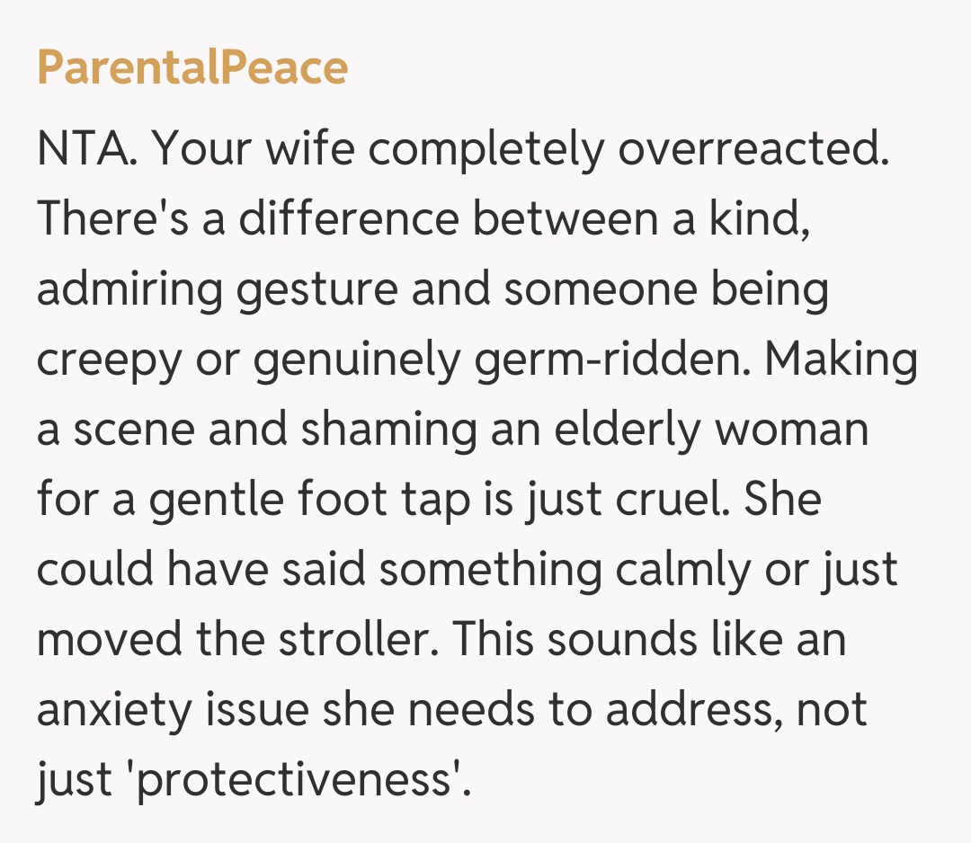 Comentariu de la ParentalPeace