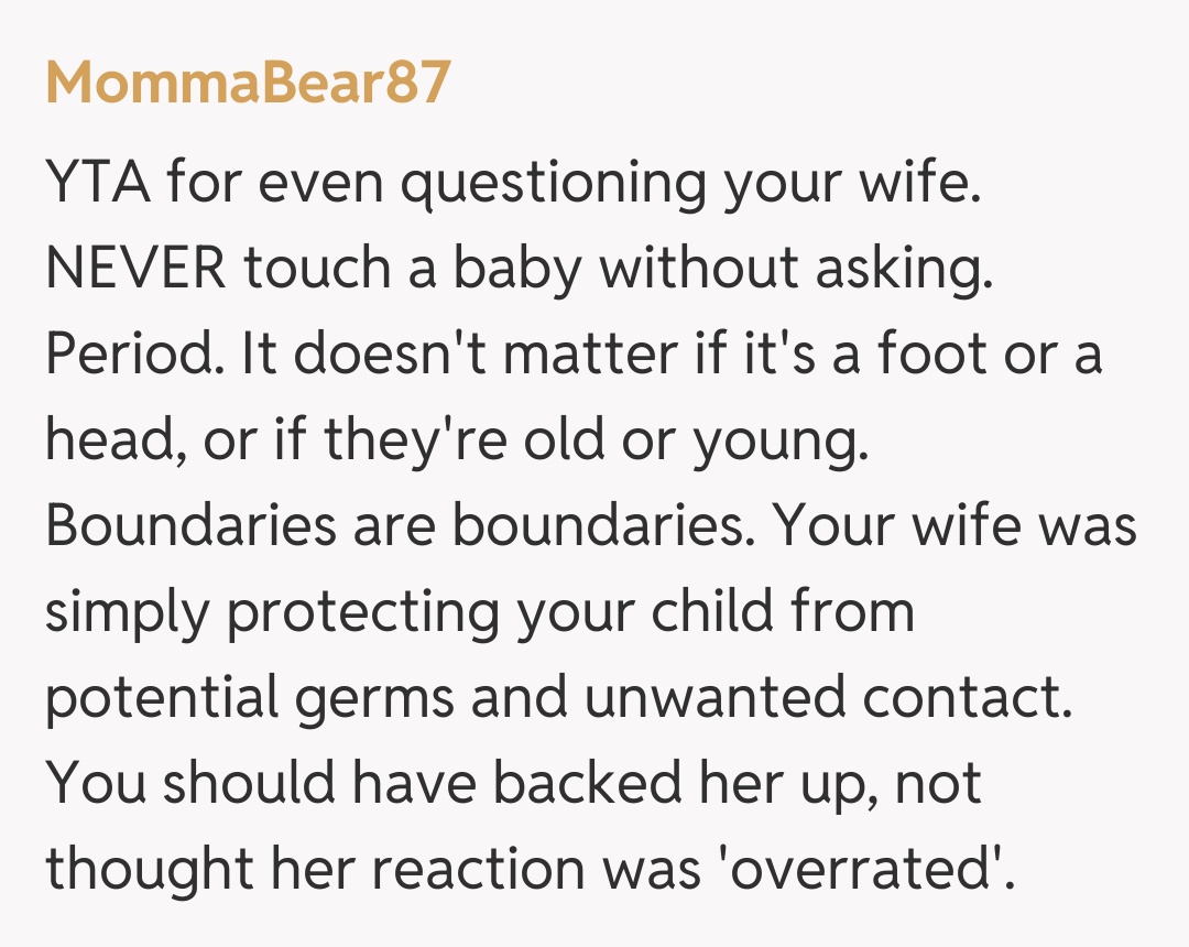 Comentariu de la MommaBear87