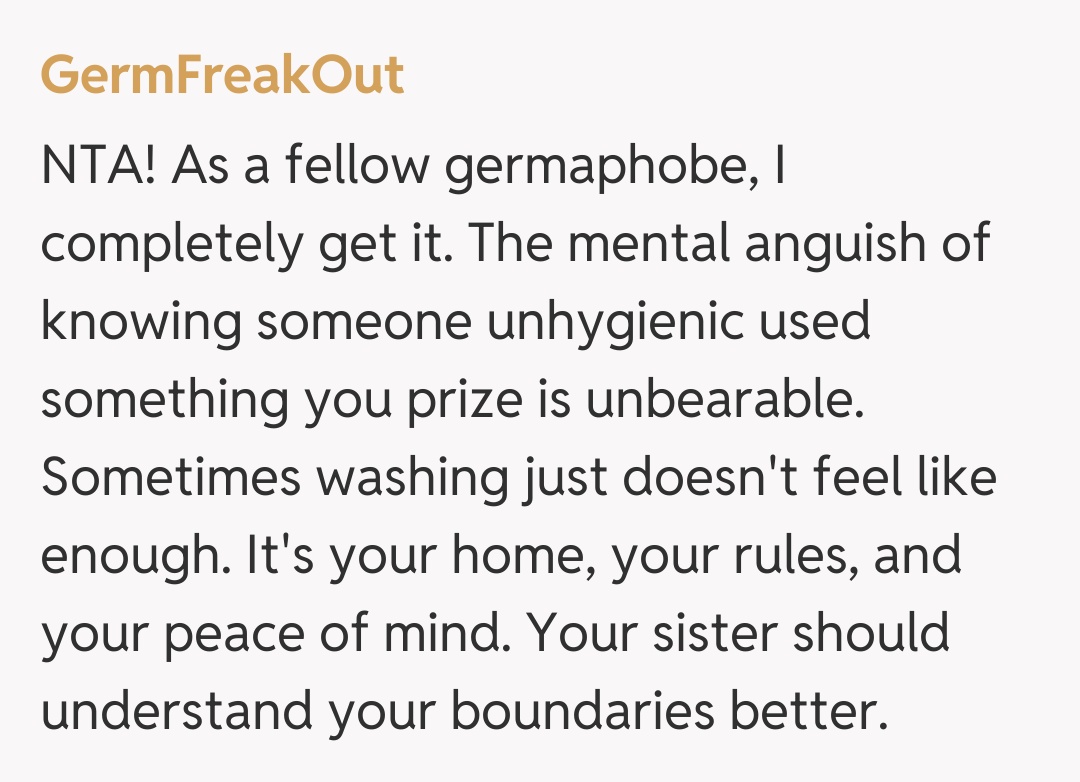 Comentariu de la GermFreakOut