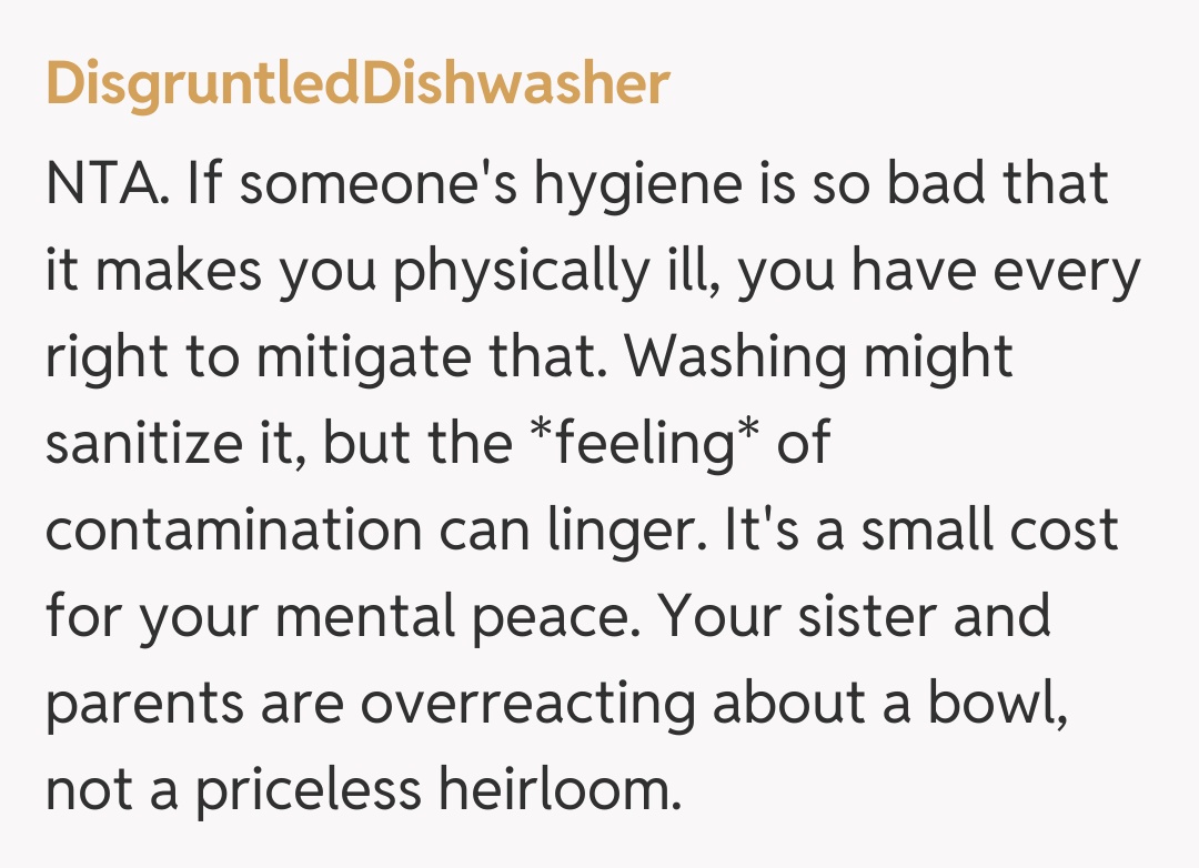 Comentariu de la DisgruntledDishwasher