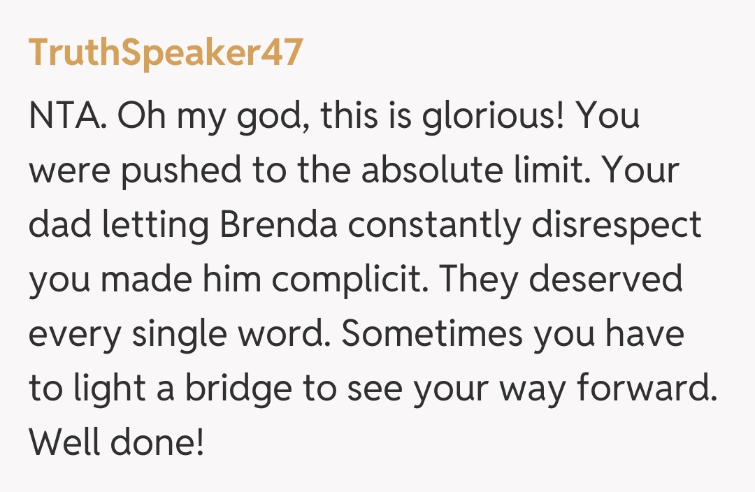 Comentariu de la TruthSpeaker47
