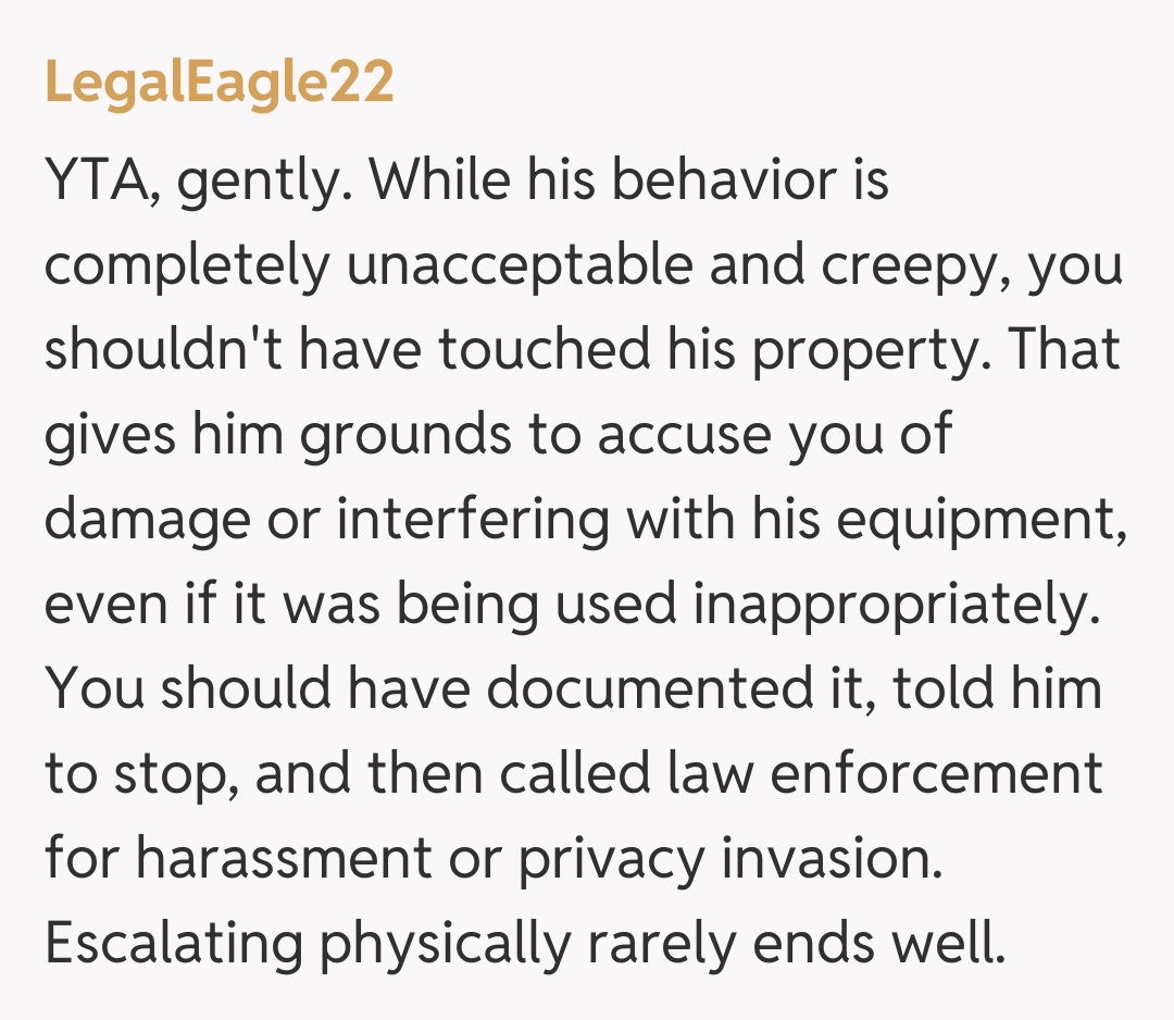 Comentariu de la LegalEagle22