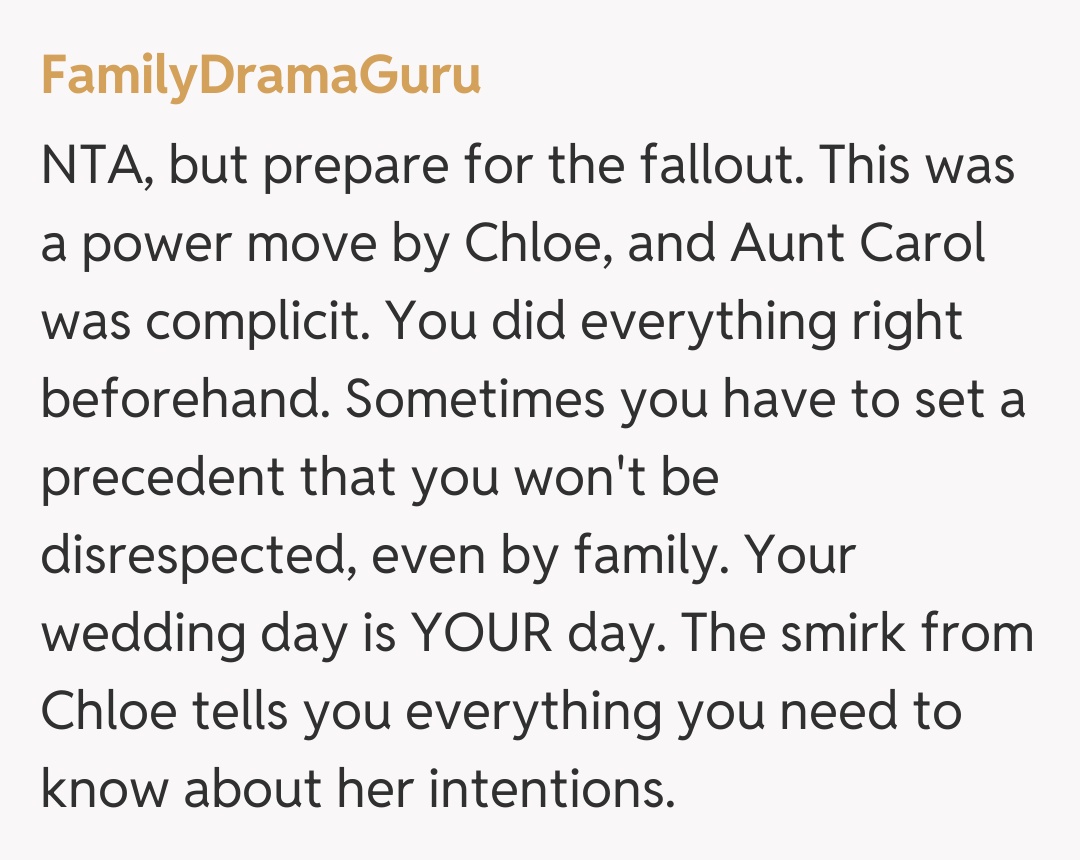 Comentariu de la FamilyDramaGuru