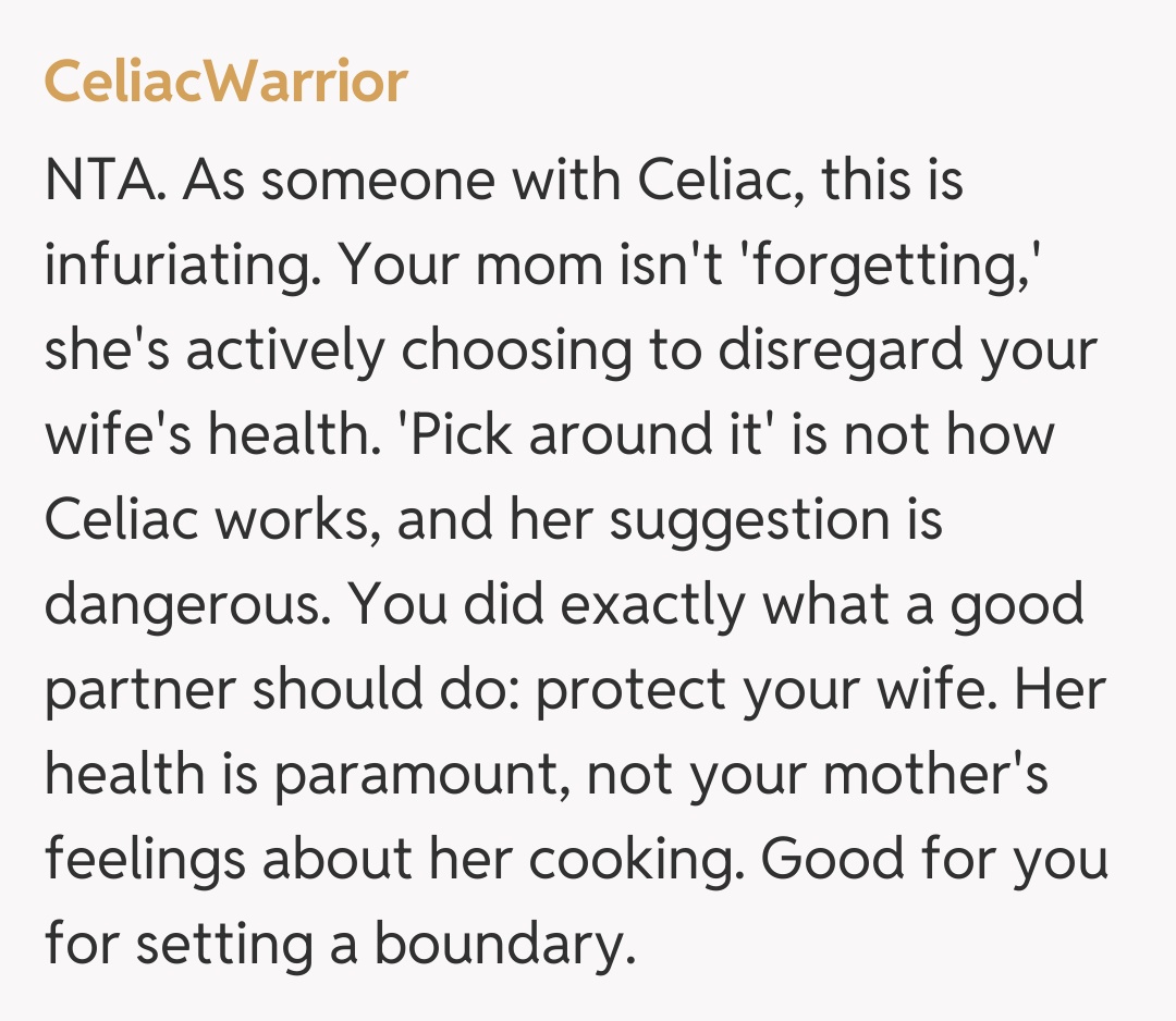 Comentariu de la CeliacWarrior