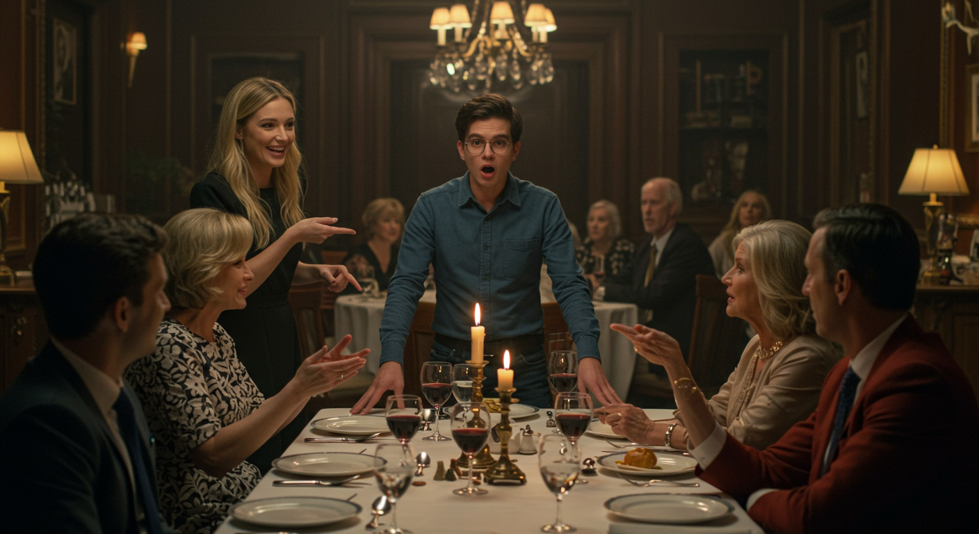 AITA for walking out of my brother’s engagement dinner after his fiancée introduced me as “the family disappointment who never married”?