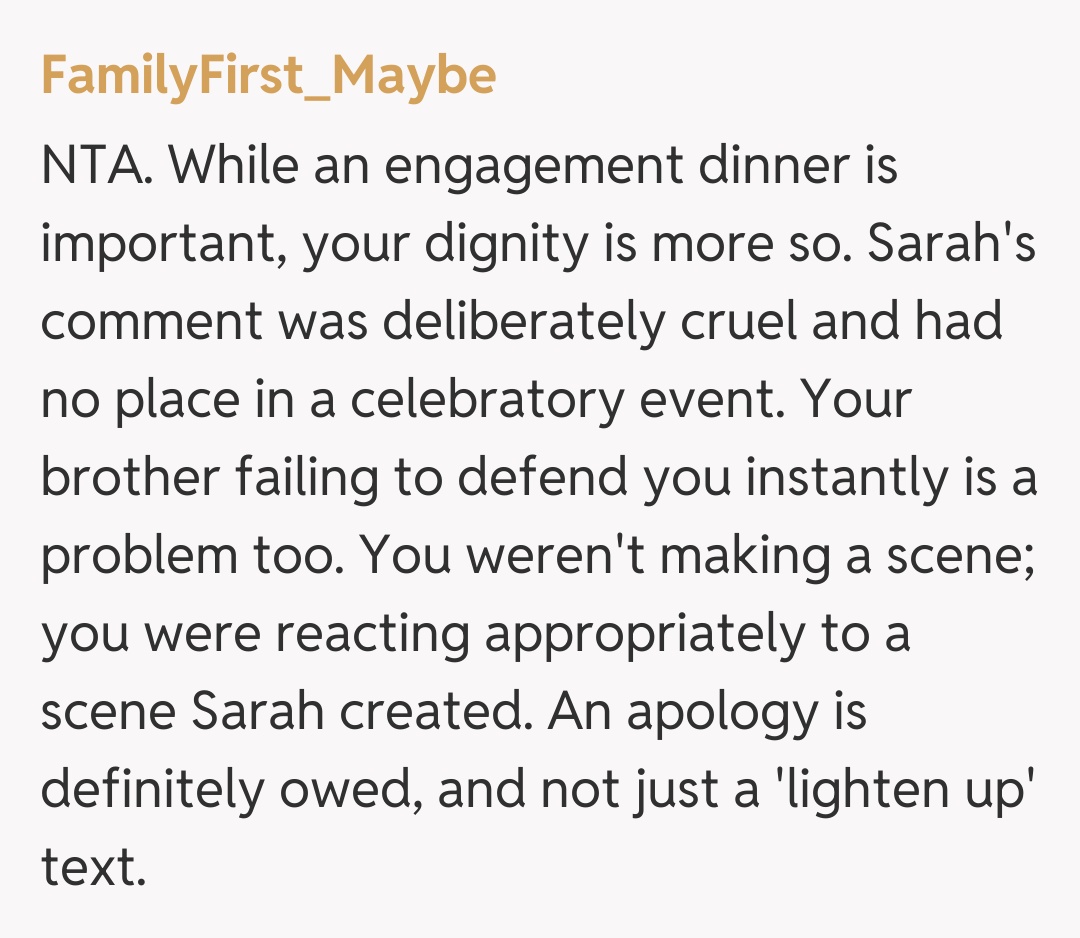 Comentariu de la FamilyFirst_Maybe