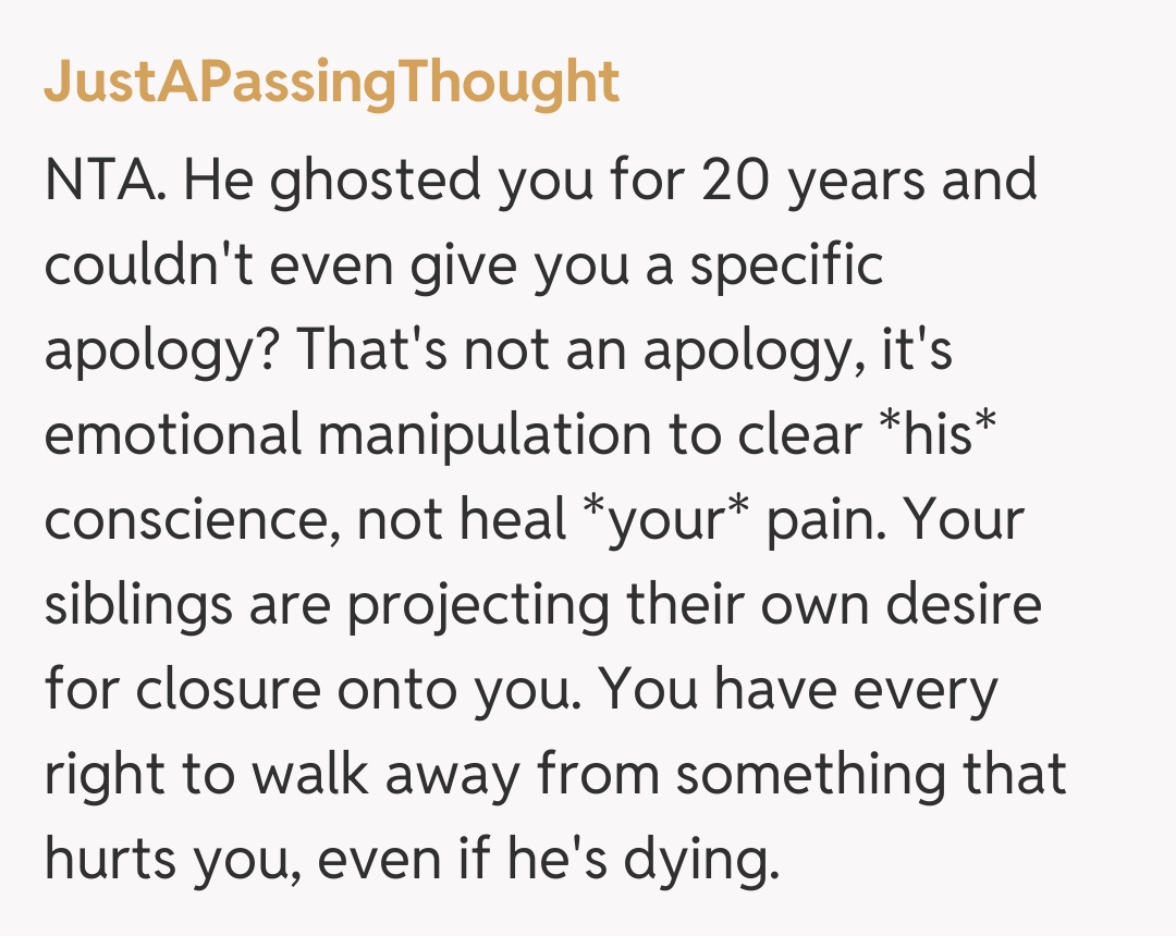 Comentariu de la JustAPassingThought