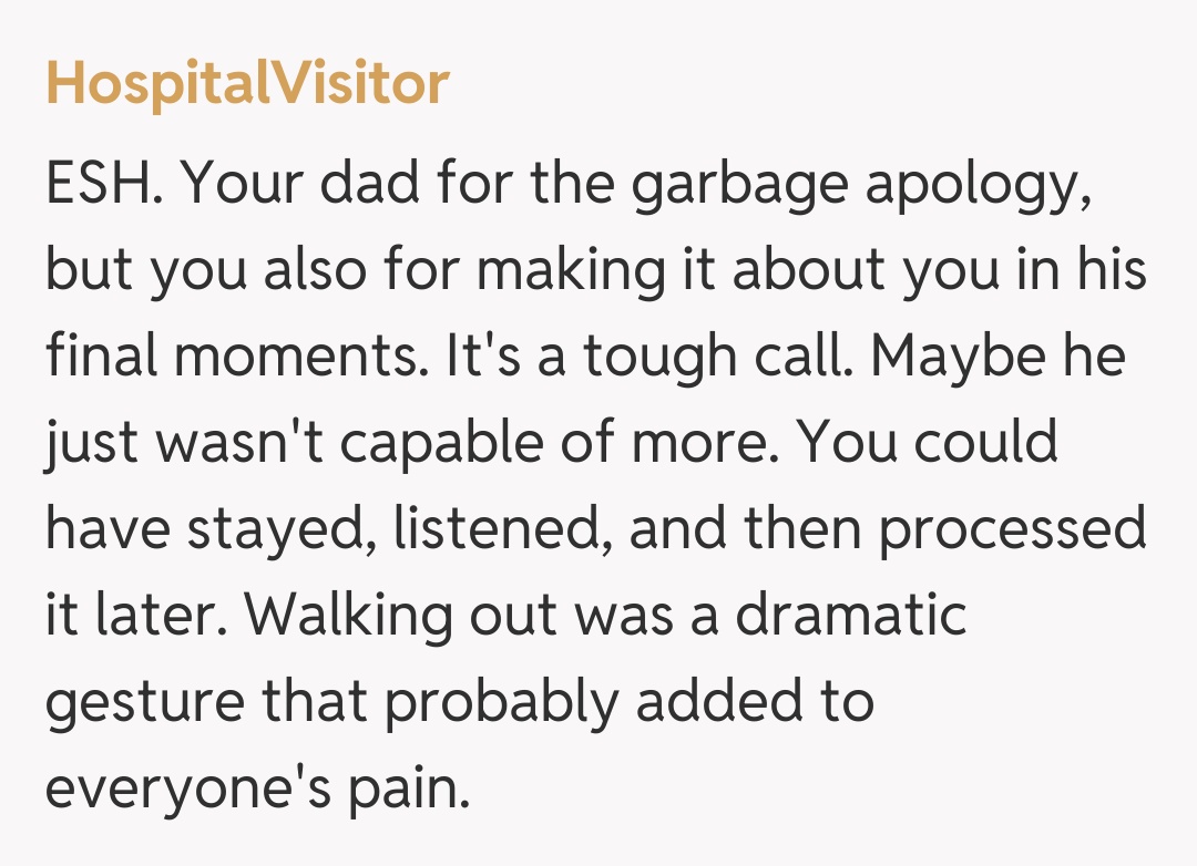 Comentariu de la HospitalVisitor