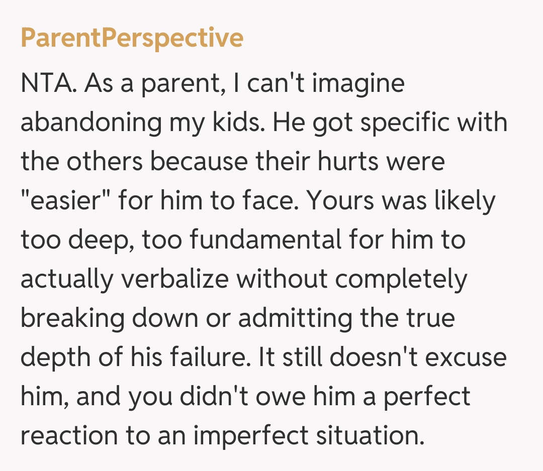 Comentariu de la ParentPerspective