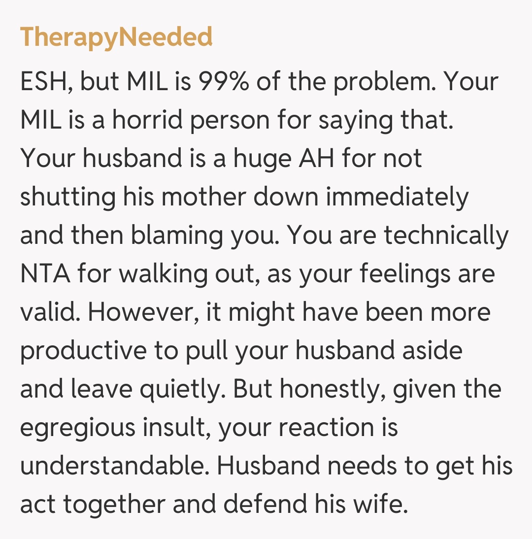 Comentariu de la TherapyNeeded