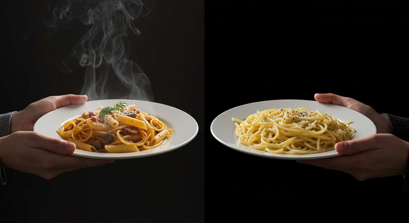 AITA for wanting hot food?